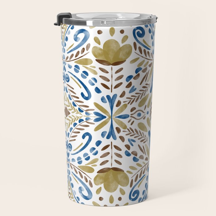 Intricate bohemian charm Travel Mug Gallery Image 3