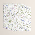 Hygge Summer Wildflowers Meadow Wrapping Paper Gallery Image 3