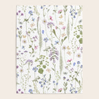 Hygge Summer Wildflowers Meadow Poster Gallery Image 4
