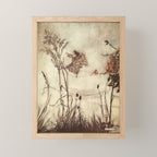 Fairy by Arthur Rackham from "PeterPan in Kensington Gardens," 1906 Mini Art Print Gallery Image 1