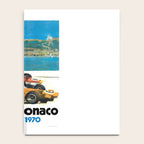 1970 MONACO Grand Prix Racing Poster Notebook Gallery Image 4