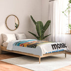 1970 MONACO Grand Prix Racing Poster Comforter Gallery Image 2