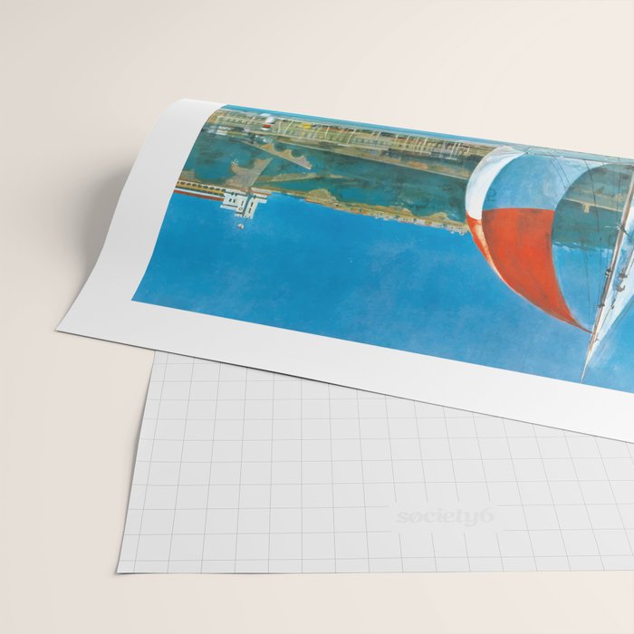 1970 MONACO Grand Prix Racing Poster Wrapping Paper Gallery Image 2
