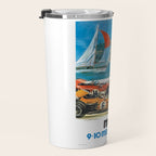 1970 MONACO Grand Prix Racing Poster Travel Mug Gallery Image 3