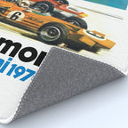 1970 MONACO Grand Prix Racing Poster Rug Gallery Image 4