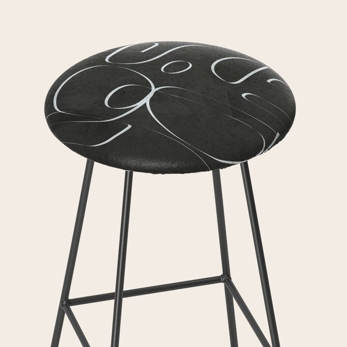 Minimal Abstract Line II Stool Gallery Image 2