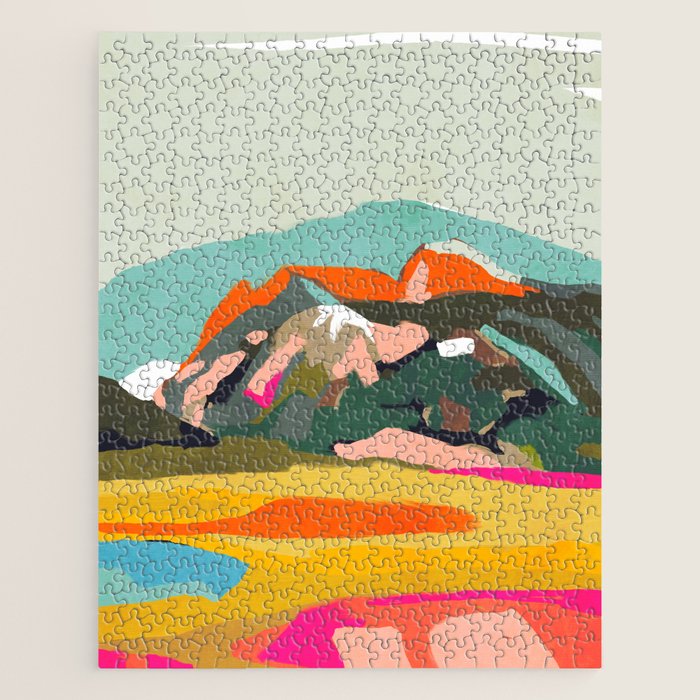 wanderlust abstract Jigsaw Puzzle Gallery Image 1