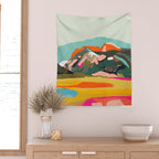 wanderlust abstract Wall Tapestry Gallery Image 2
