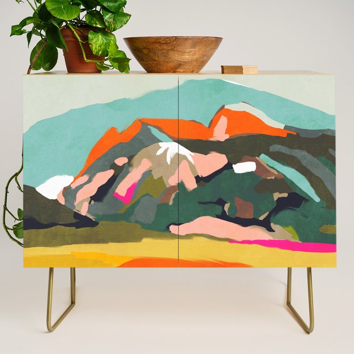 wanderlust abstract Credenza Gallery Image 1
