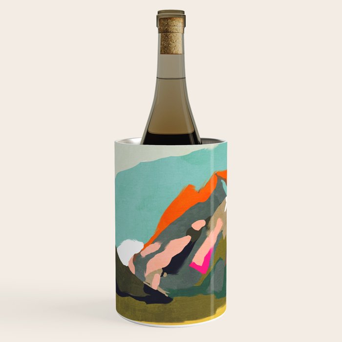 wanderlust abstract Wine Chiller Gallery Image 2