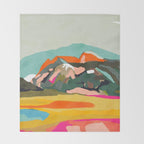 wanderlust abstract Throw Blanket Gallery Image 2