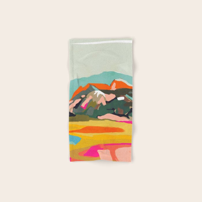 wanderlust abstract Bath Towel Gallery Image 1