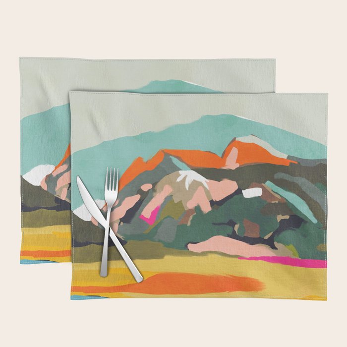 wanderlust abstract Placemat Gallery Image 1
