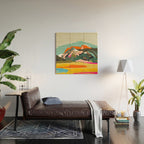 wanderlust abstract Wood Wall Art Gallery Image 2