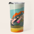 wanderlust abstract Travel Mug Gallery Image 3