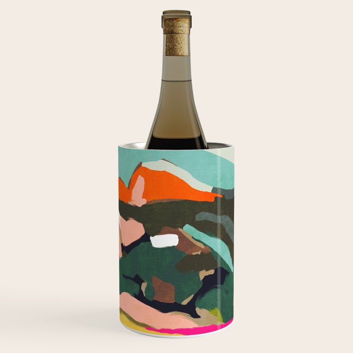 wanderlust abstract Wine Chiller Gallery Image 3