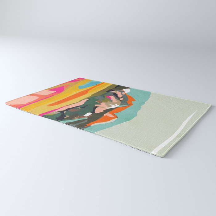 wanderlust abstract Rug Gallery Image 3