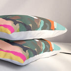 wanderlust abstract Pillow Sham Gallery Image 3