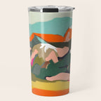 wanderlust abstract Travel Mug Gallery Image 1