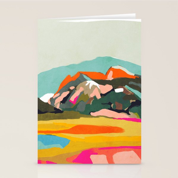 wanderlust abstract Stationery Card Gallery Image 1
