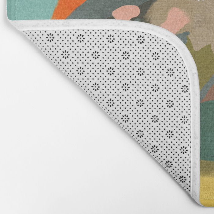 wanderlust abstract Bath Mat Gallery Image 2