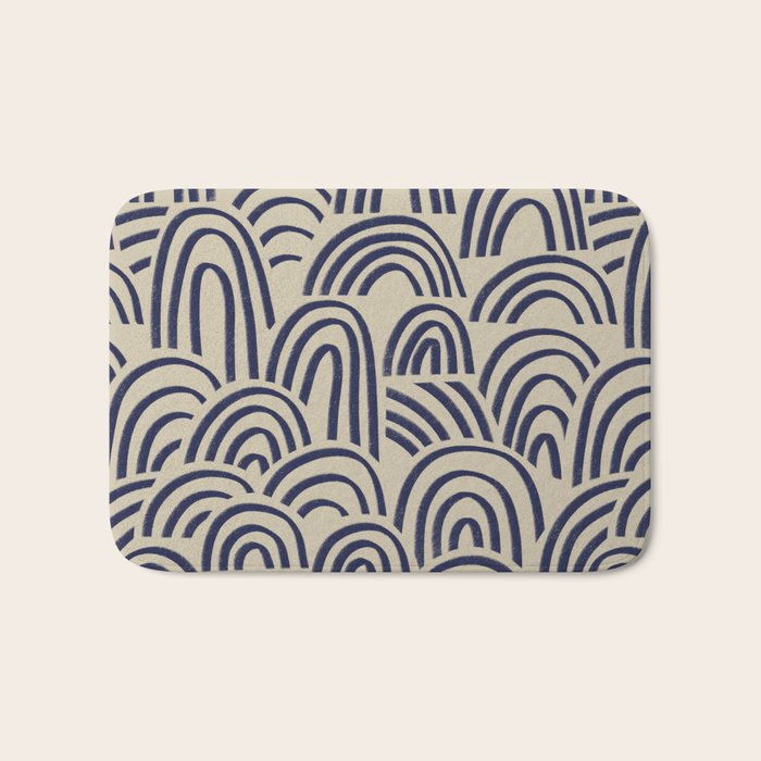 Charcoal Arches #2 Bath Mat Gallery Image 1