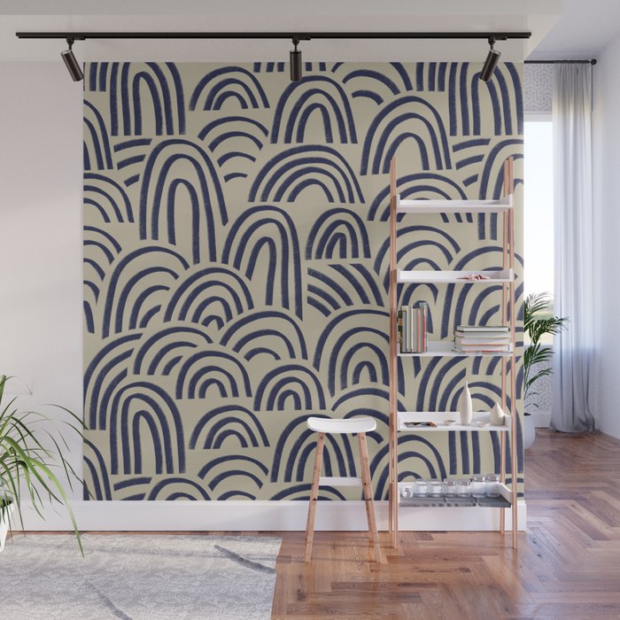 Charcoal Arches #2 Wall Mural Gallery Image 1