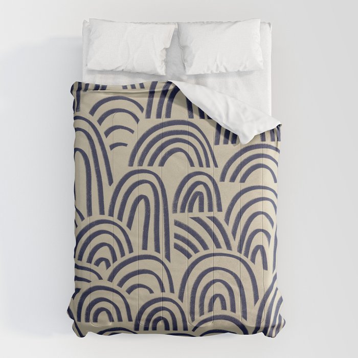 Charcoal Arches #2 Comforter Gallery Image 6