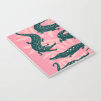 Alligator Collection - Pink & Teal Notebook Gallery Image 3