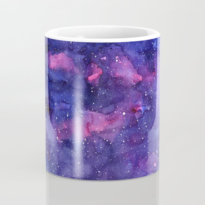 Galaxy Pattern Watercolor Coffee Mug Gallery Image 4