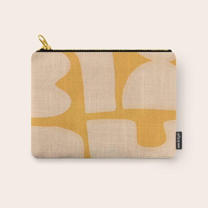 Minimal Abstract Composition 17 Carry All Pouch Gallery Image 1