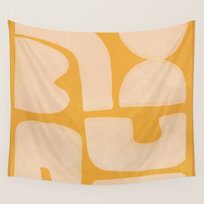 Minimal Abstract Composition 17 Wall Tapestry Gallery Image 1