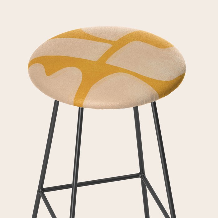 Minimal Abstract Composition 17 Stool Gallery Image 2