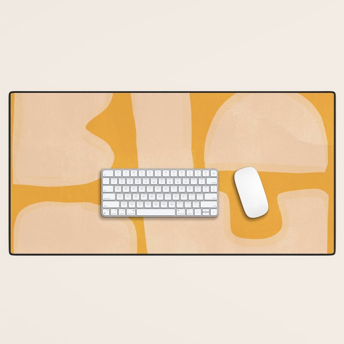 Minimal Abstract Composition 17 Desk Mat Gallery Image 1