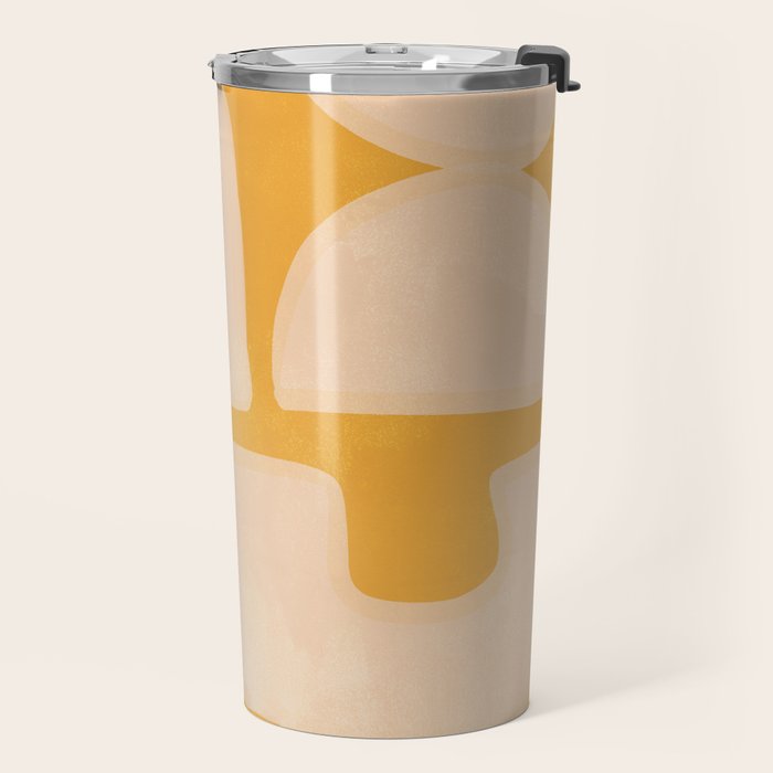 Minimal Abstract Composition 17 Travel Mug Gallery Image 2