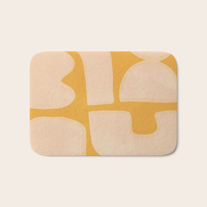 Minimal Abstract Composition 17 Bath Mat Gallery Image 1