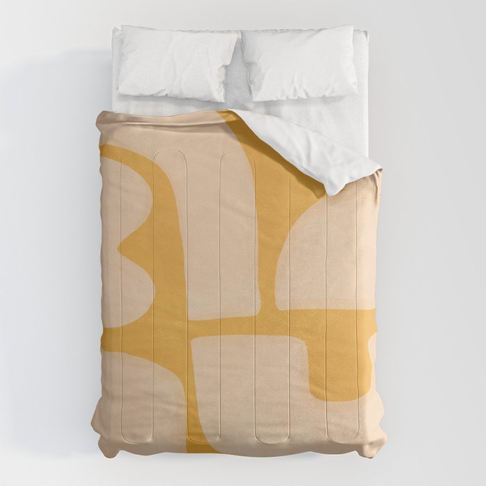 Minimal Abstract Composition 17 Comforter Gallery Image 6