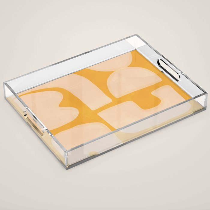 Minimal Abstract Composition 17 Acrylic Tray Gallery Image 1