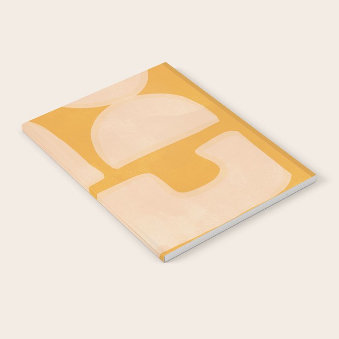 Minimal Abstract Composition 17 Notebook Gallery Image 2