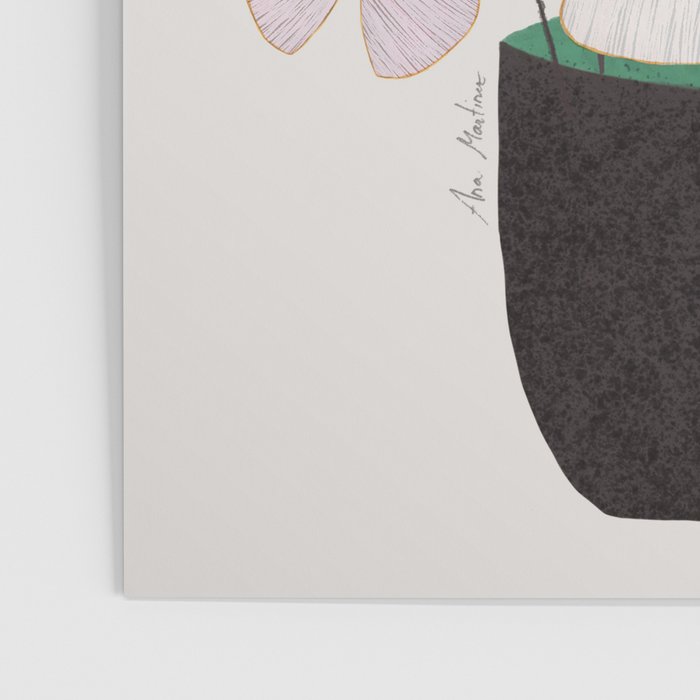  Botanical  clover Pot Poster Gallery Image 3