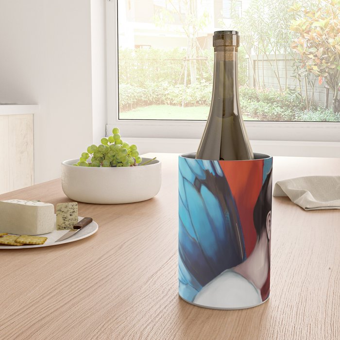 Butterfly Woman Wine Chiller Gallery Image 4