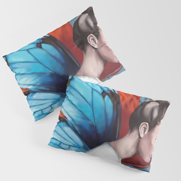Butterfly Woman Pillow Sham Gallery Image 1
