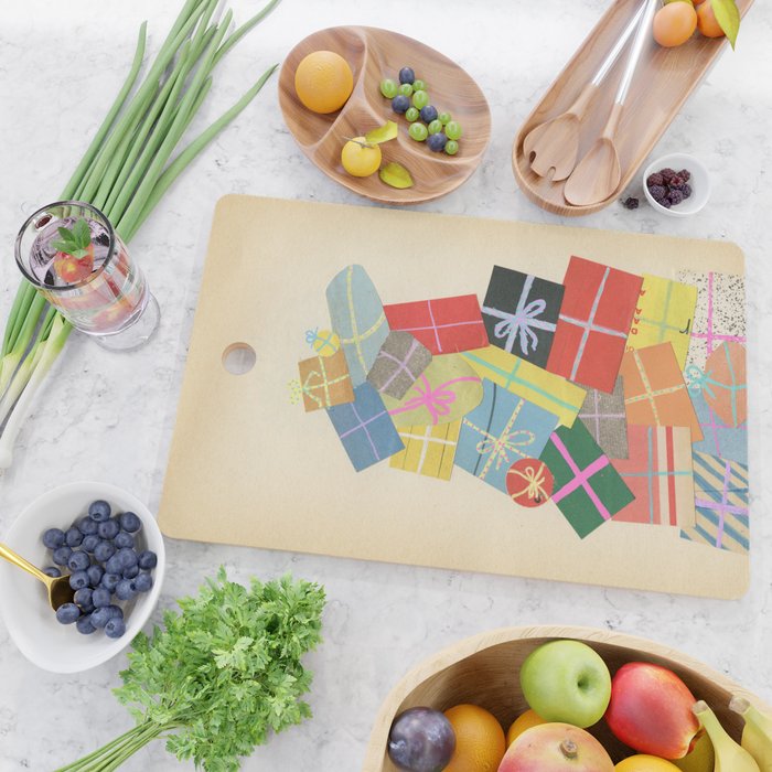 Pile of Presents Cutting Board Gallery Image 2