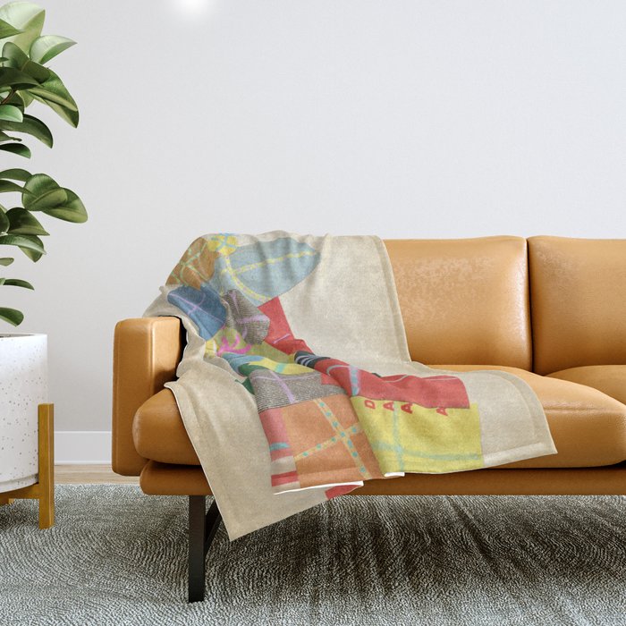 Pile of Presents Throw Blanket Gallery Image 1