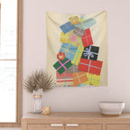 Pile of Presents Wall Tapestry Gallery Image 2