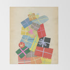 Pile of Presents Throw Blanket Gallery Image 2