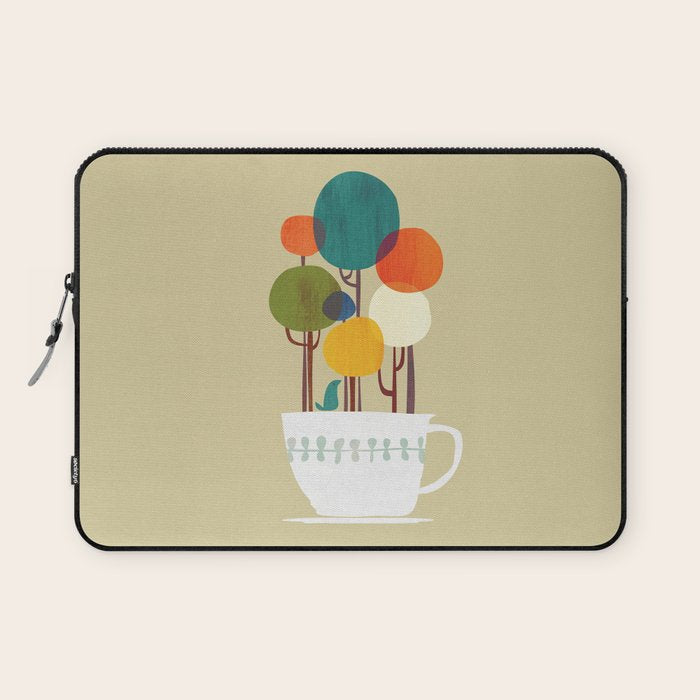 Life in a cup Laptop Sleeve Gallery Image 1
