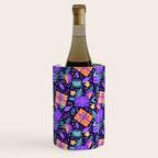 Christmas pattern in purple Wine Chiller Gallery Image 3