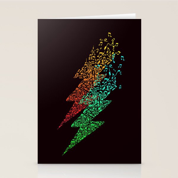 Electro music Stationery Card Gallery Image 2
