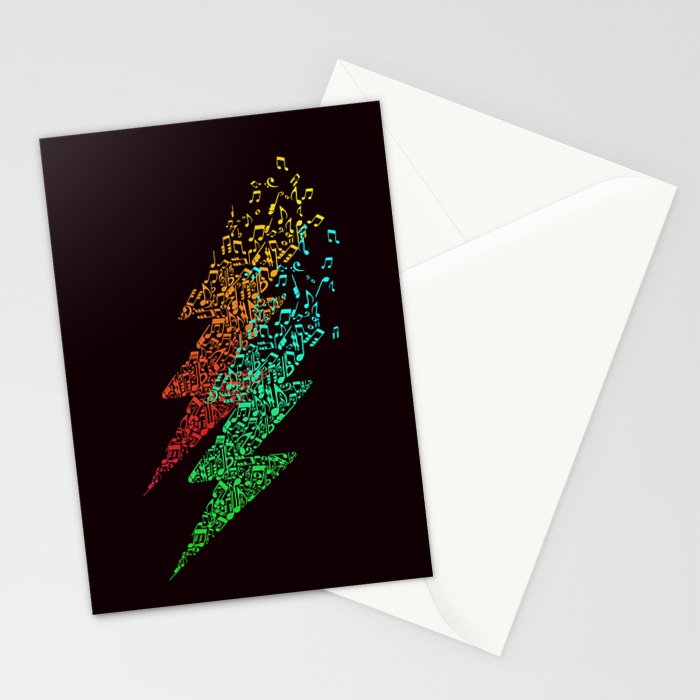 Electro music Stationery Card Gallery Image 2